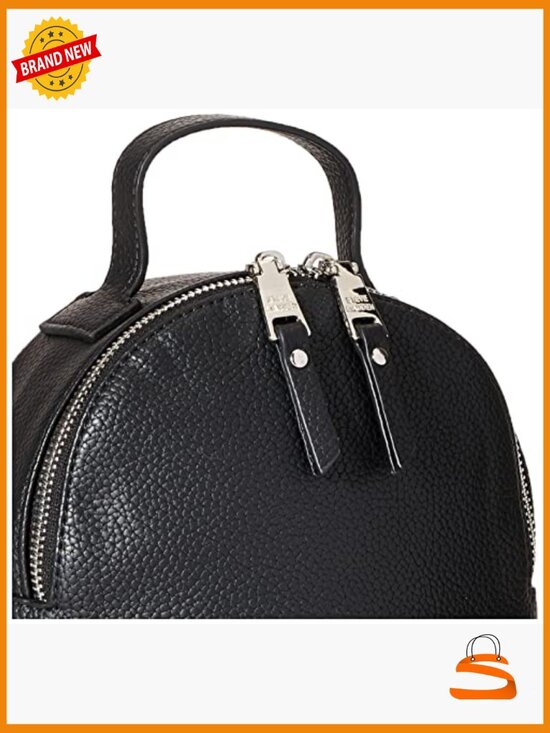 Faux Leather Fashion Backpack with Adjustable Straps main image 5